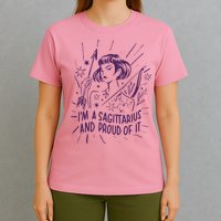 I'm A Sagittarius And Proud Of It Zodiac Birthday T-Shirt