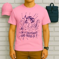 I'm A Sagittarius And Proud Of It Zodiac Birthday T-Shirt