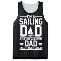 I'm A Sailing Dad Like A Normal Dad But Much Cooler Mesh Reversible Basketball Jersey Tank