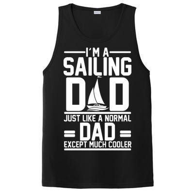 I'm A Sailing Dad Like A Normal Dad But Much Cooler PosiCharge Competitor Tank