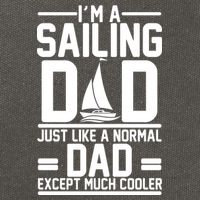I'm A Sailing Dad Like A Normal Dad But Much Cooler Cotton Canvas Backpack