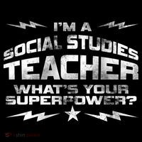 I'm A Social Studies Teacher Drawstring Bag