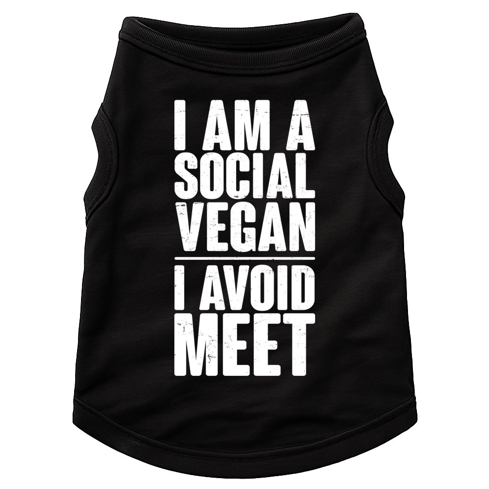 I'm A Social Vegan I Avoid Meet Doggie Tank