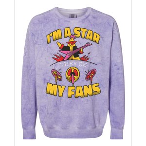 I'm A Star They're My Fans TV Show Spoof Colorblast Crewneck Sweatshirt