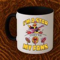 I'm A Star They're My Fans TV Show Spoof Mug