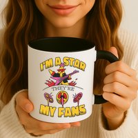 I'm A Star They're My Fans TV Show Spoof Mug