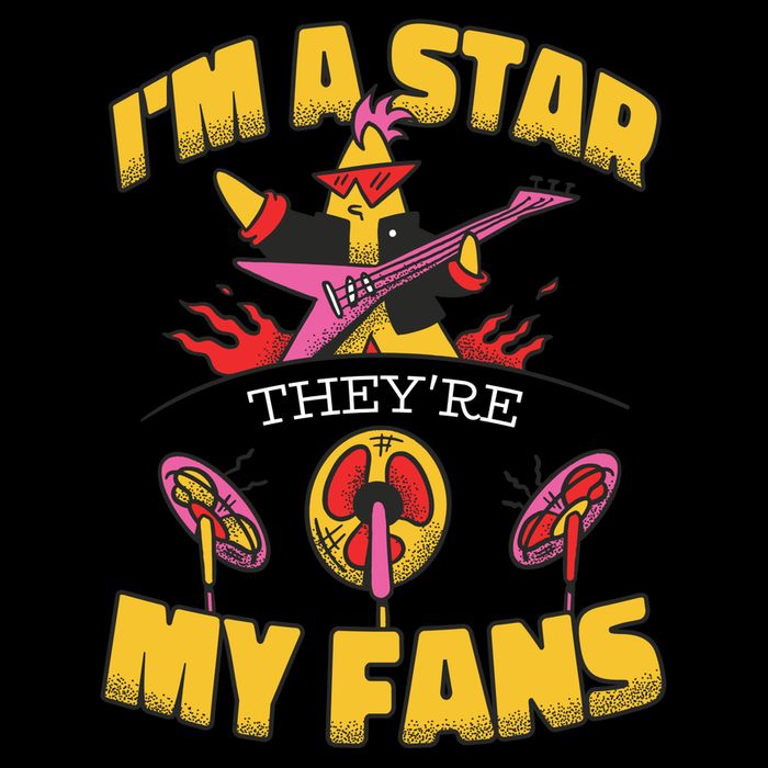 I'm A Star They're My Fans TV Show Spoof Wool Snapback Cap