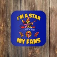 I'm A Star They're My Fans TV Show Spoof Coaster