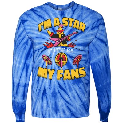 I'm A Star They're My Fans TV Show Spoof Tie-Dye Long Sleeve Shirt