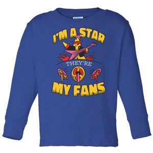 I'm A Star They're My Fans TV Show Spoof Toddler Long Sleeve Shirt