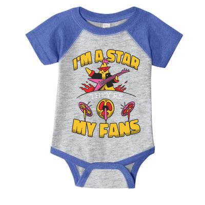 I'm A Star They're My Fans TV Show Spoof Infant Baby Jersey Bodysuit