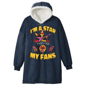 I'm A Star They're My Fans TV Show Spoof Hooded Wearable Blanket