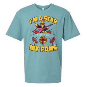 I'm A Star They're My Fans TV Show Spoof Sueded Cloud Jersey T-Shirt