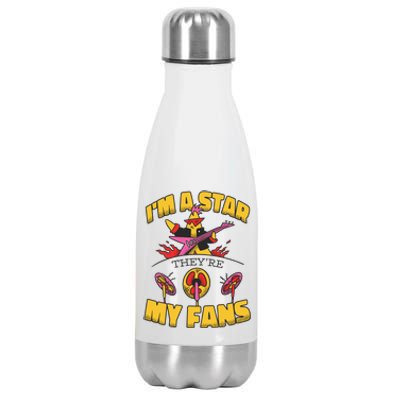 I'm A Star They're My Fans TV Show Spoof Stainless Steel Insulated Water Bottle