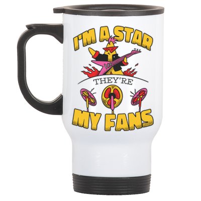 I'm A Star They're My Fans TV Show Spoof Stainless Steel Travel Mug