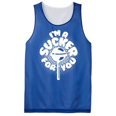 I'm A Sucker For You Mesh Reversible Basketball Jersey Tank