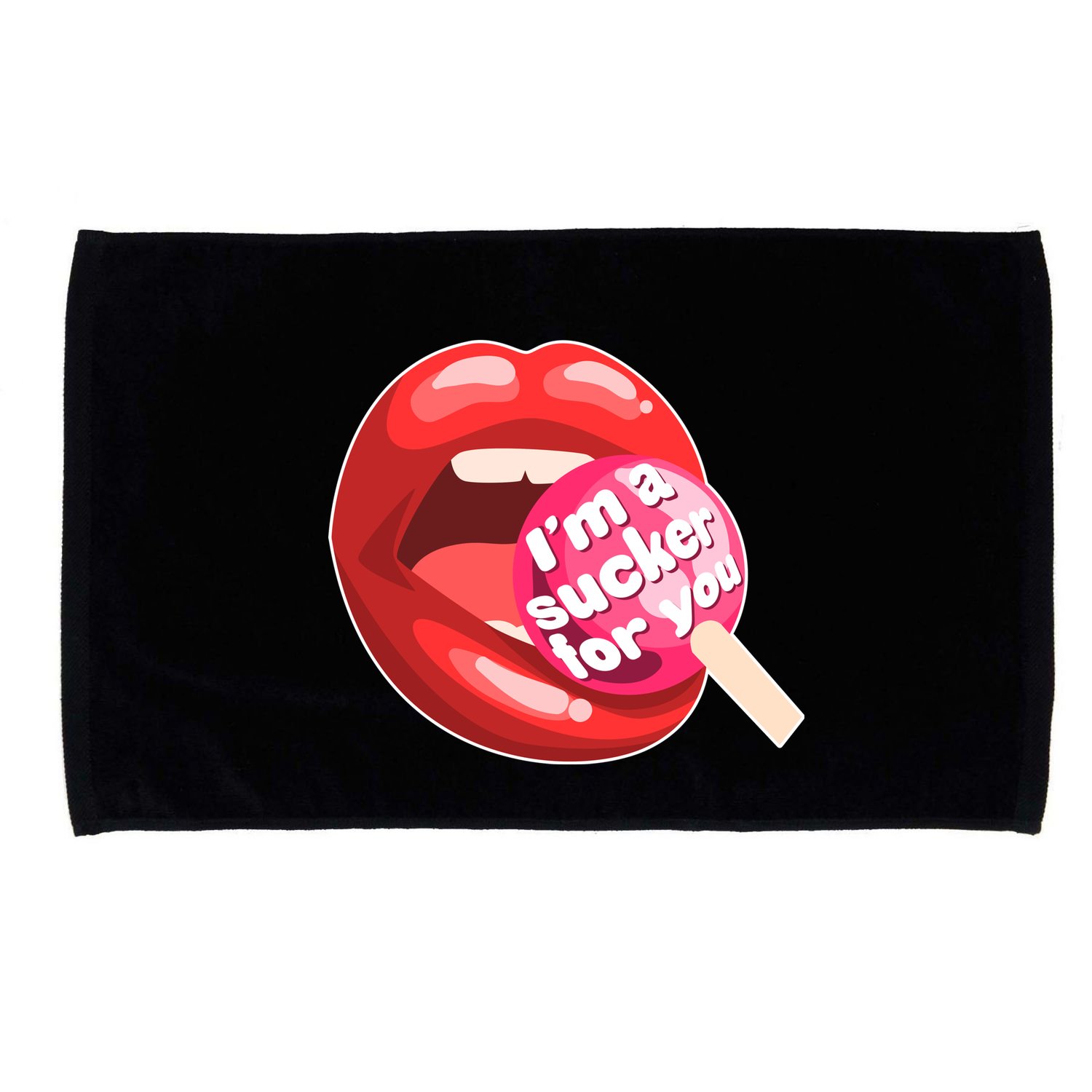 I'm A Sucker For You Funny Microfiber Hand Towel