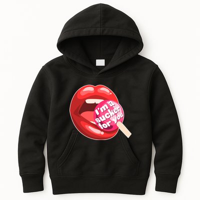 I'm A Sucker For You Funny Kids Hoodie