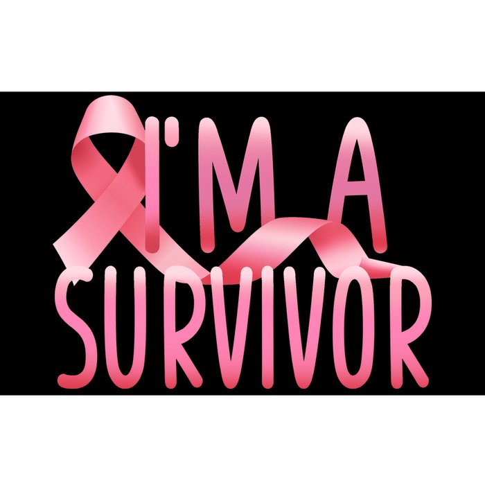 I'm A Survivor Breast Cancer Awareness Bumper Sticker