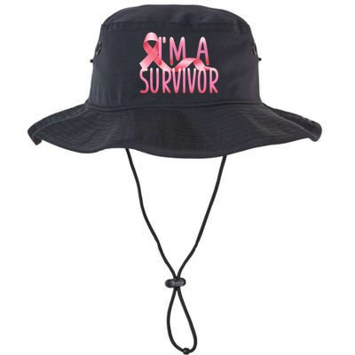 I'm a Survivor Breast Cancer Awareness Legacy Cool Fit Booney Bucket Hat