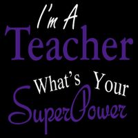 I'm A Teacher What's Your SuperPower Cooling Performance Crew T-Shirt