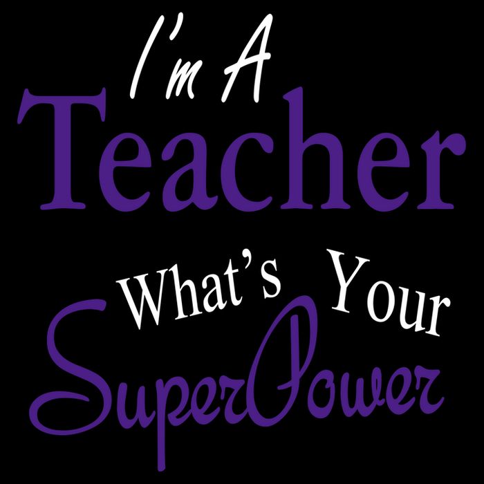 I'm A Teacher What's Your SuperPower Cooling Performance Crew T-Shirt
