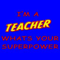 I'm A Teacher What's Your Superpower Comic Colors Mug
