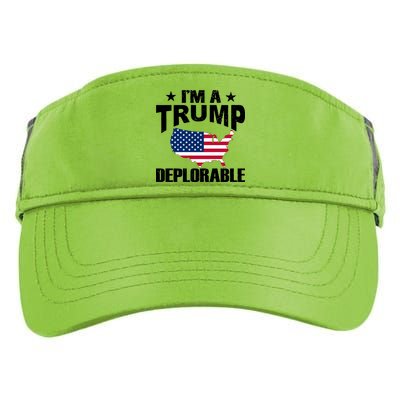 I'm A Trump Deplorable Adult Drive Performance Visor