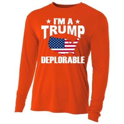 I'm A Trump Deplorable Cooling Performance Long Sleeve Crew