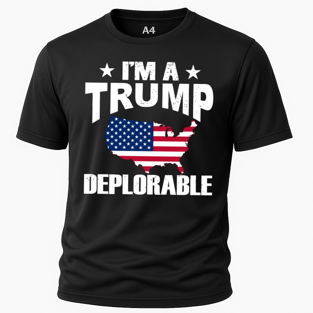 I'm A Trump Deplorable Cooling Performance Crew T-Shirt