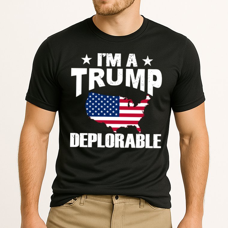 I'm A Trump Deplorable Cooling Performance Crew T-Shirt
