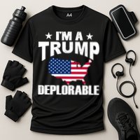 I'm A Trump Deplorable Cooling Performance Crew T-Shirt