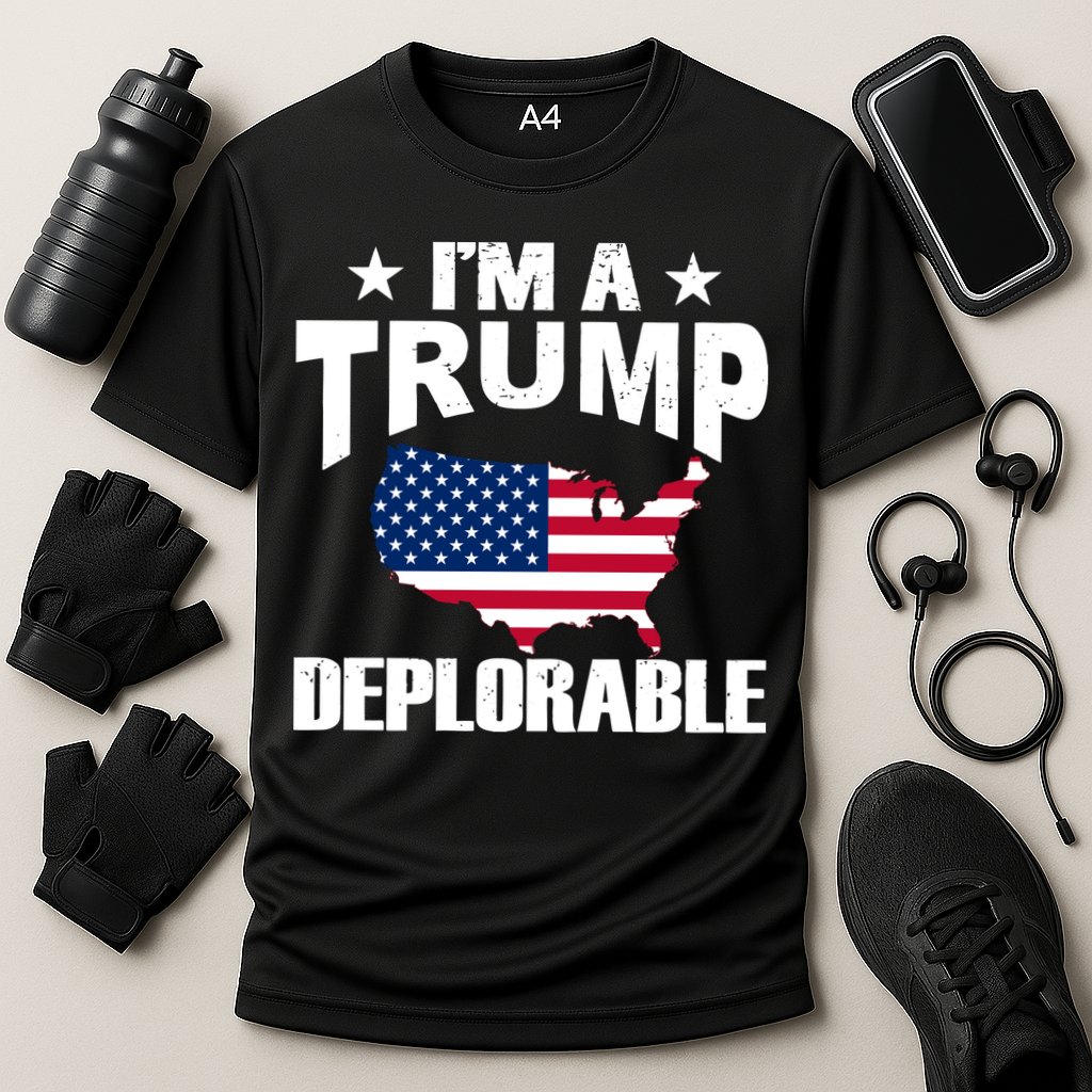 I'm A Trump Deplorable Cooling Performance Crew T-Shirt
