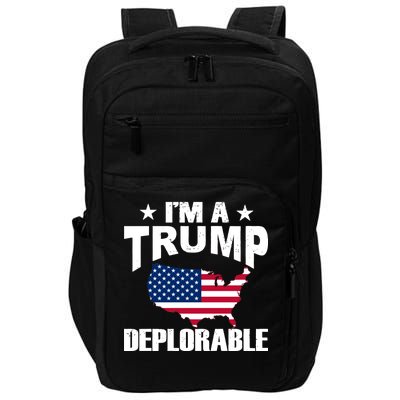 I'm A Trump Deplorable Impact Tech Backpack