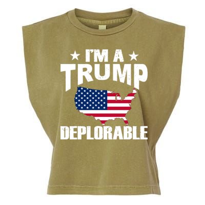 I'm A Trump Deplorable Garment-Dyed Women's Muscle Tee