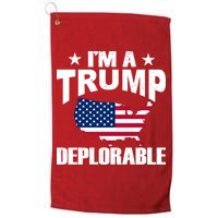 I'm A Trump Deplorable Golf Towel