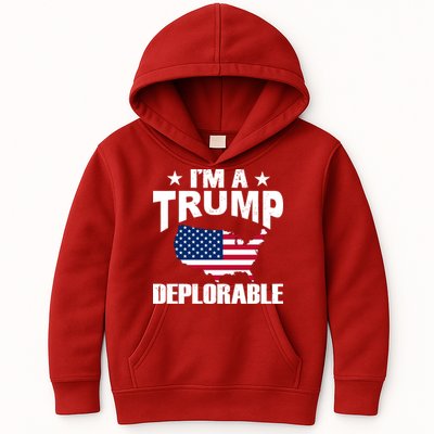 I'm A Trump Deplorable Kids Hoodie