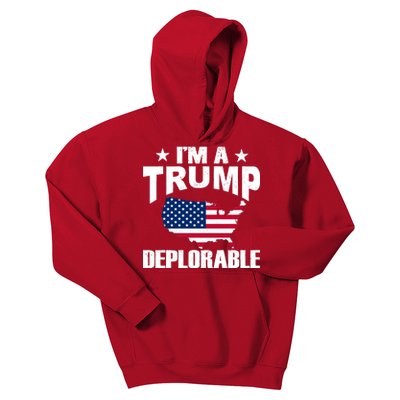 I'm A Trump Deplorable Kids Hoodie