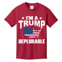 I'm A Trump Deplorable Kids T-Shirt