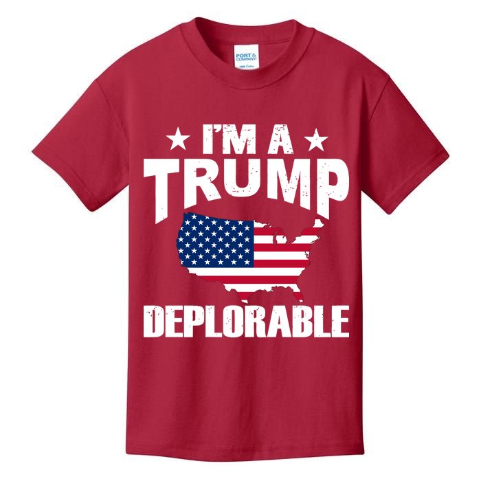 I'm A Trump Deplorable Kids T-Shirt