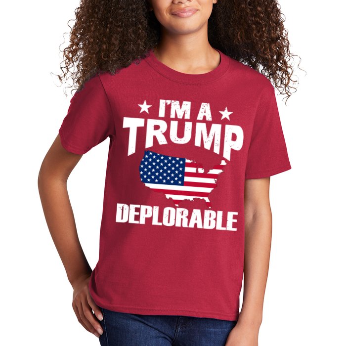 I'm A Trump Deplorable Kids T-Shirt