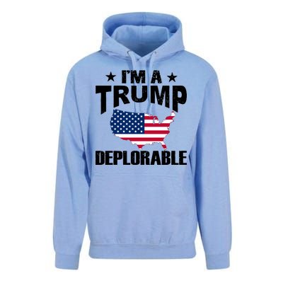 I'm A Trump Deplorable Unisex Surf Hoodie