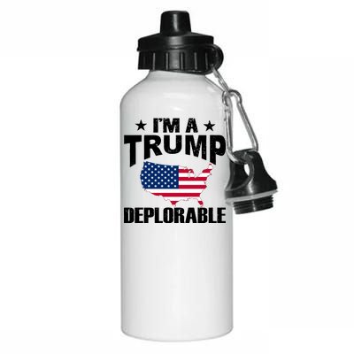 I'm A Trump Deplorable Aluminum Water Bottle