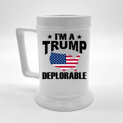 I'm A Trump Deplorable Beer Stein