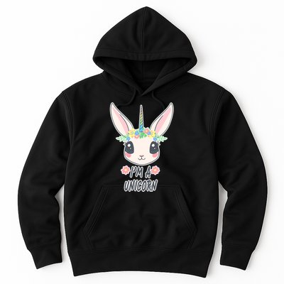 I'm A Unicorn Easter Bunny Funny Cute Hoodie
