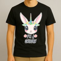 I'm A Unicorn Easter Bunny Funny Cute T-Shirt