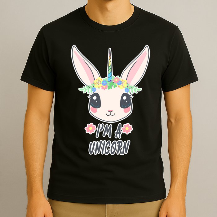 I'm A Unicorn Easter Bunny Funny Cute T-Shirt