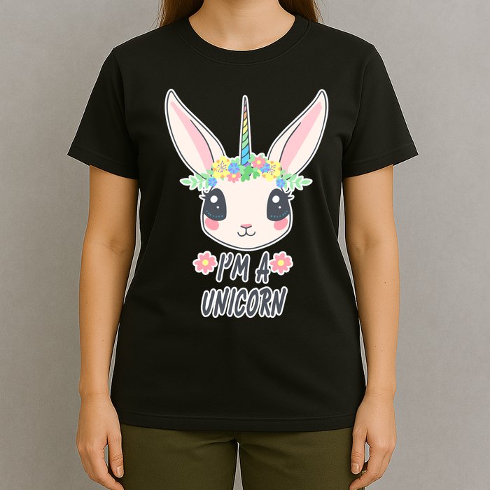 I'm A Unicorn Easter Bunny Funny Cute T-Shirt