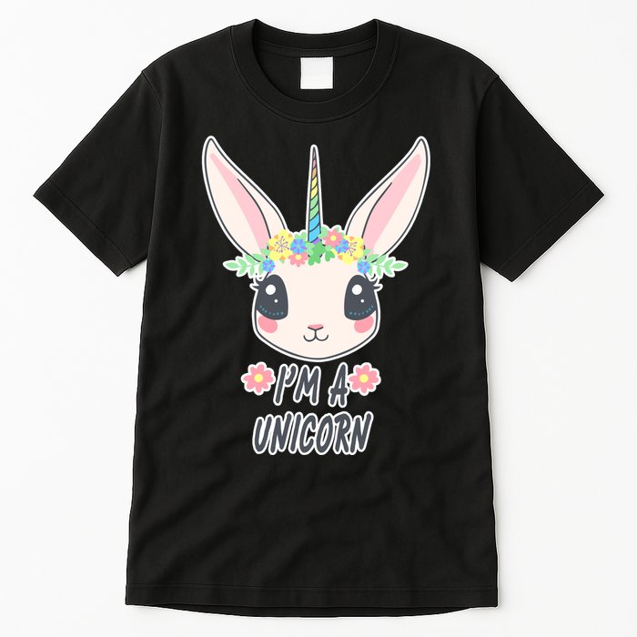 I'm A Unicorn Easter Bunny Funny Cute Tall T-Shirt