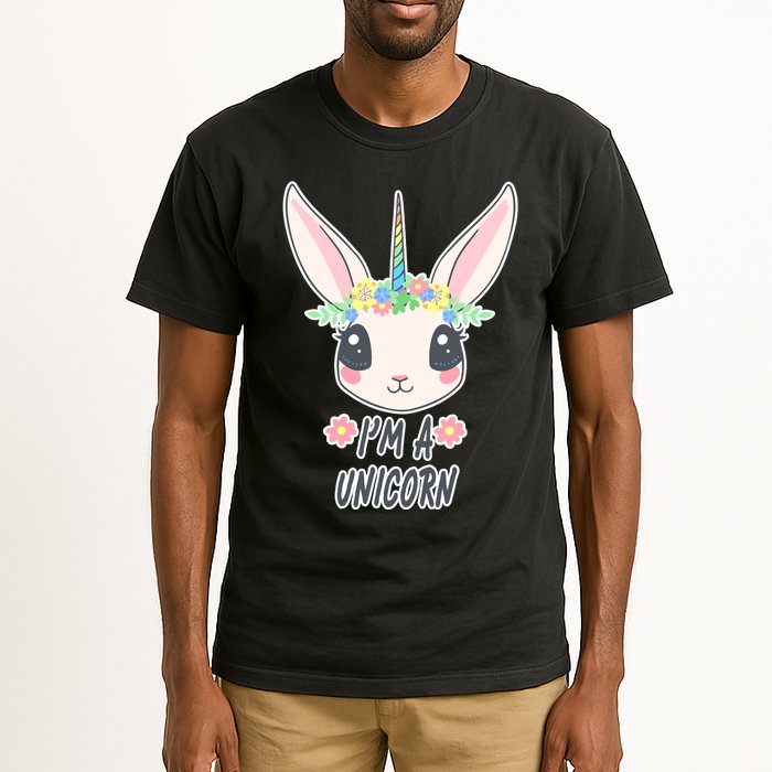 I'm A Unicorn Easter Bunny Funny Cute Tall T-Shirt